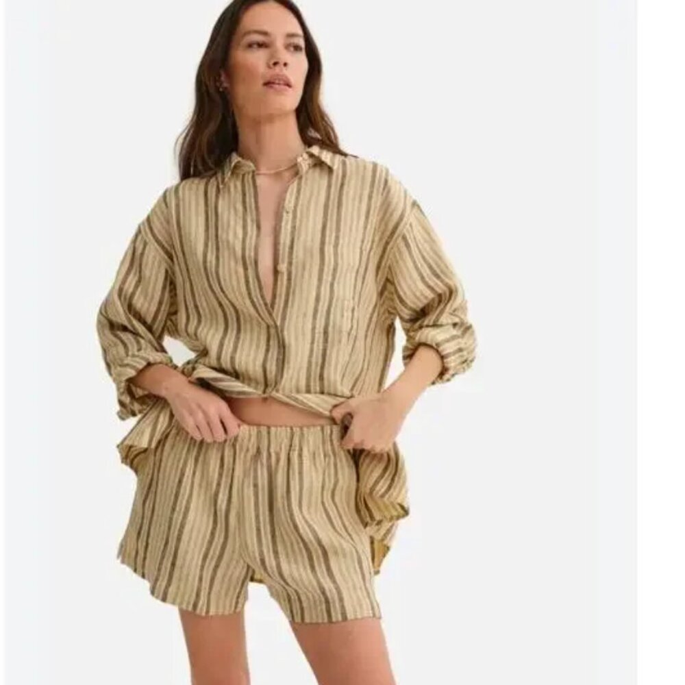 MATE The Label Linen Everyday Short BNWT